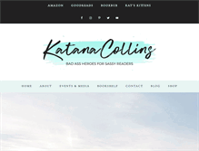 Tablet Screenshot of katanacollins.com